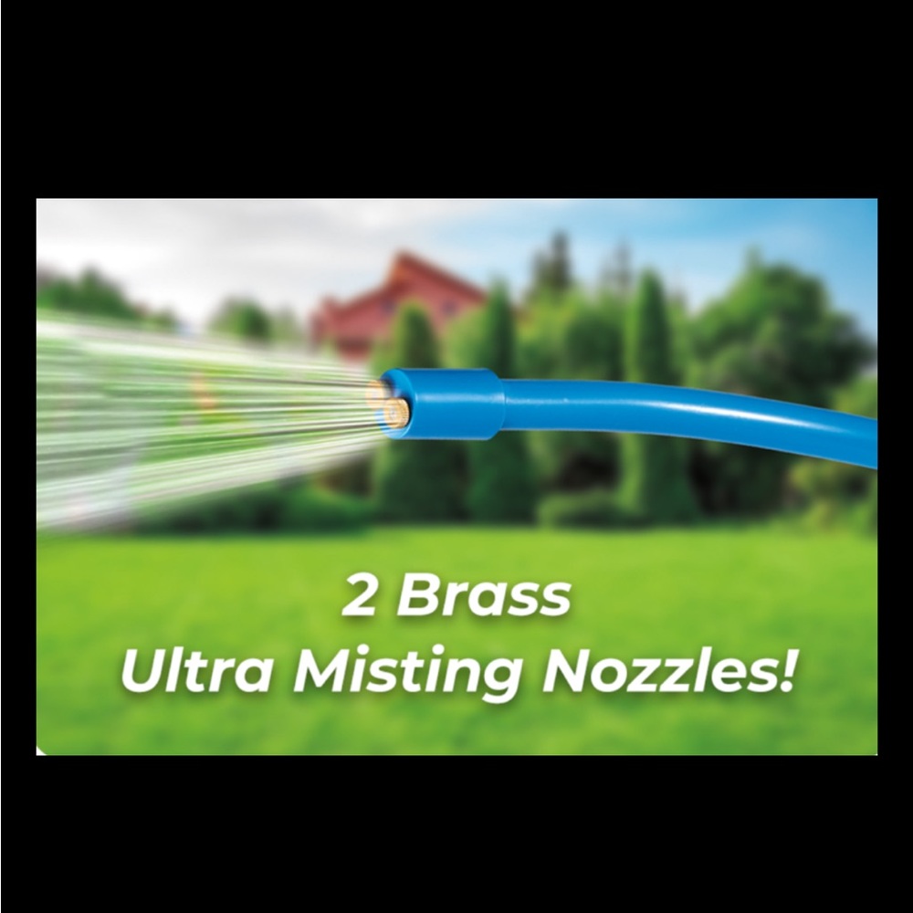 Arctic Air Personal Mister Hose NEW Connects To Garden Hose Use Anywhere